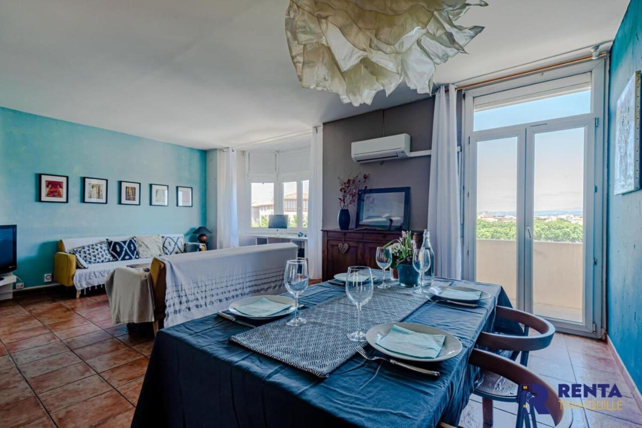 Sous Le Signe De L'Art Deco Vue Magnifique Apartman Perpignan Kültér fotó