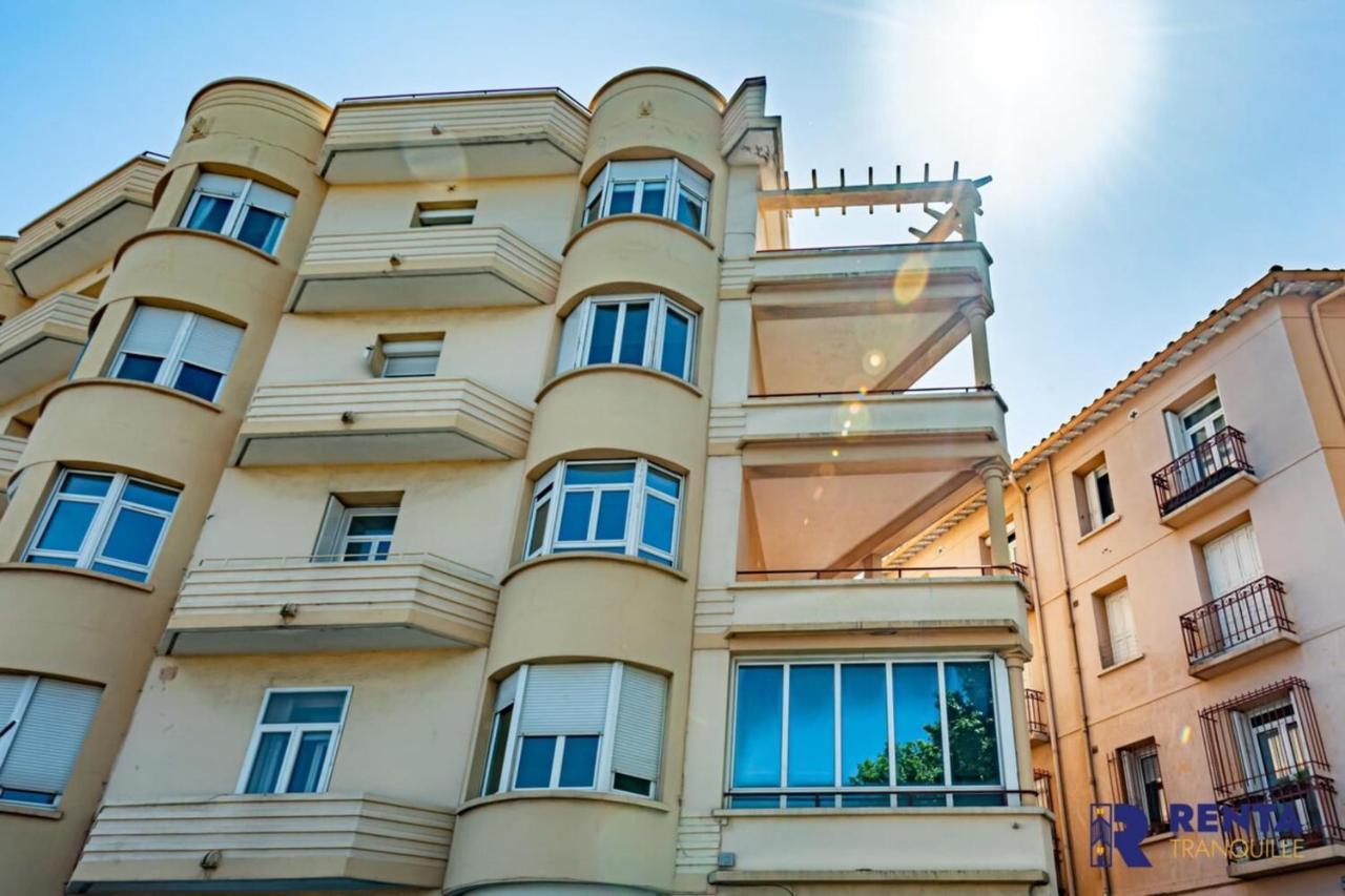 Sous Le Signe De L'Art Deco Vue Magnifique Apartman Perpignan Kültér fotó