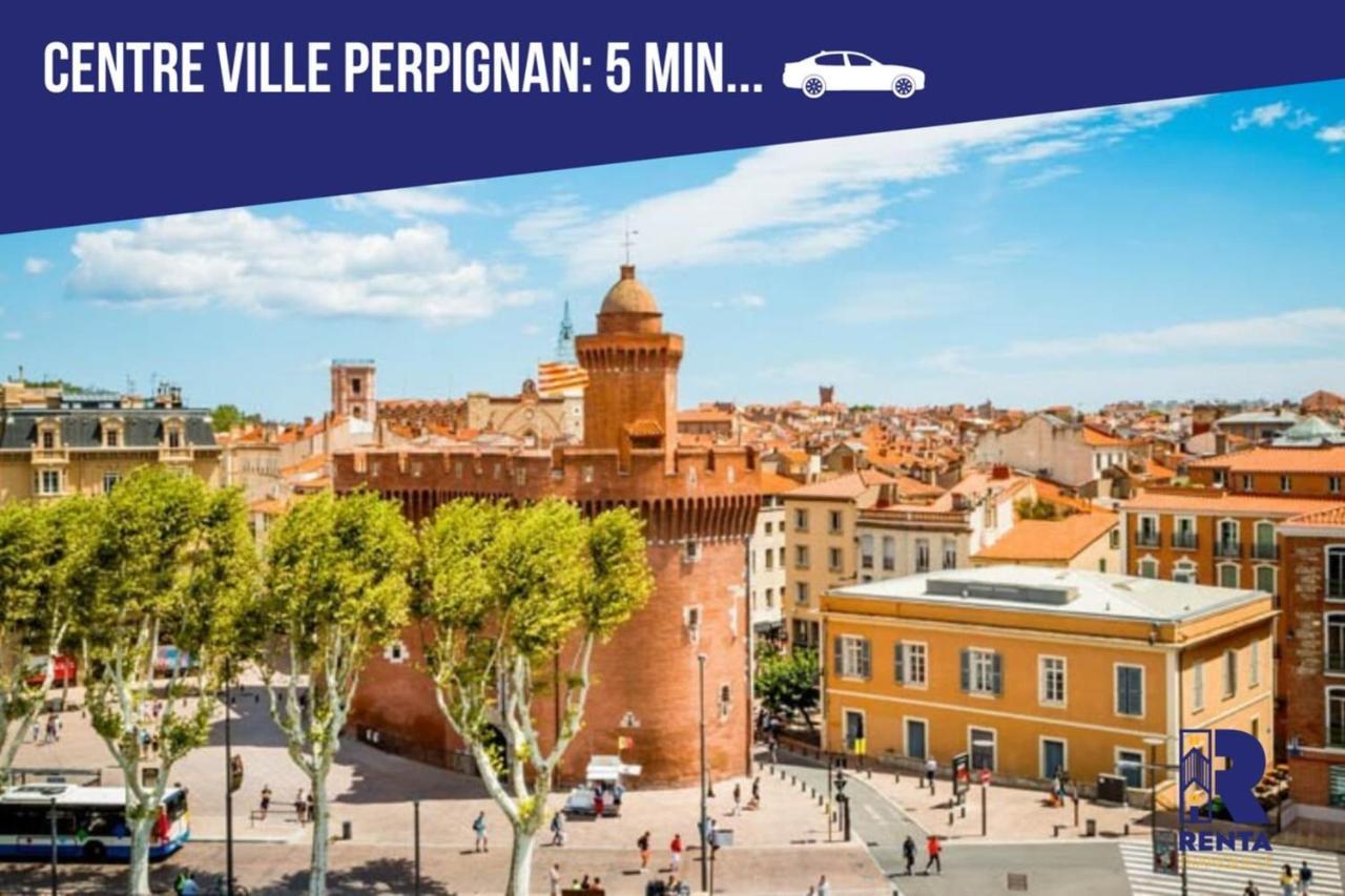 Sous Le Signe De L'Art Deco Vue Magnifique Apartman Perpignan Kültér fotó