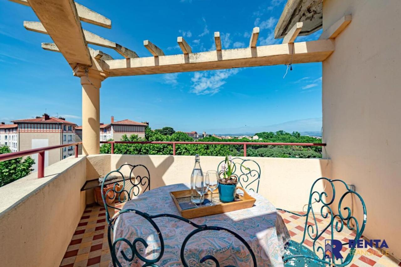 Sous Le Signe De L'Art Deco Vue Magnifique Apartman Perpignan Kültér fotó